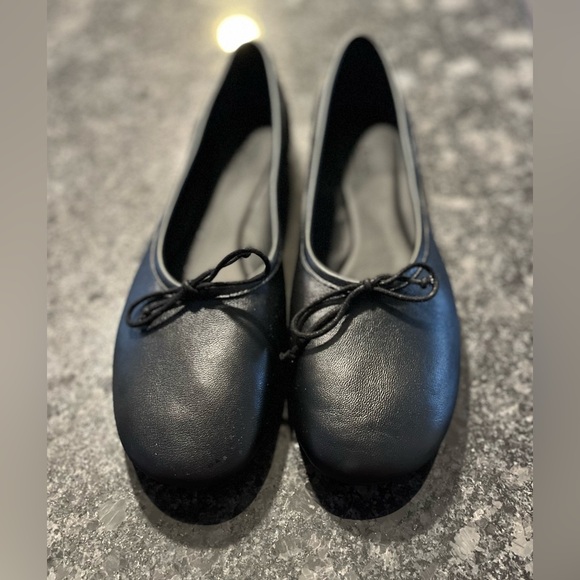 Haven Well Within Soft Leather Ballet Flats In Black Womens Size 11M NWOT - Picture 2 of 8